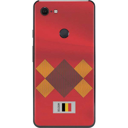 Belgium Soccer Flag Google Pixel 3 XL Skin